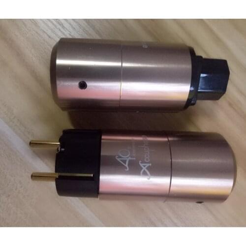 Hi-End 5pairs Accuphase 40th EU Schuko Power plug socket IEC commector Amplifier CD DVD player AC power cord power cable plug