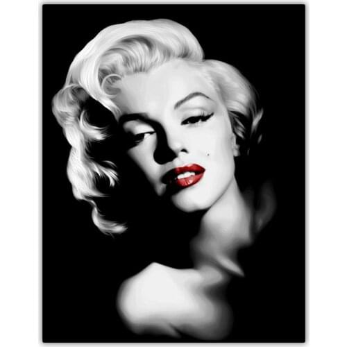 Full Drill Square Marilyn Monroe Diamond Painting 5d Picture Mosaic Art Daimont Painting Embroidery Cross Stitch Diy Kit Tools
