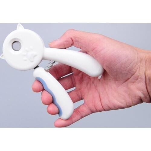 Pet nail clipper with file effective anti-splash cat head nail clipper cat dog universal nail clippers