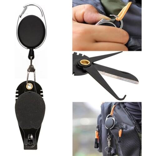 Multi-function Fishing Stainless Steel Nipper Line Cutter Clipper Fishing Sub Line Scissor Clipper Suit Fly Fishing Tool Tackle