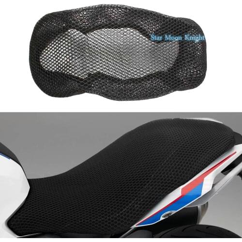 Motorcycle Accessories Anti-Slip 3D Mesh Fabric Seat Cover Breathable Waterproof Cushion For BMW G310GS G310R G 310 G310 GS R