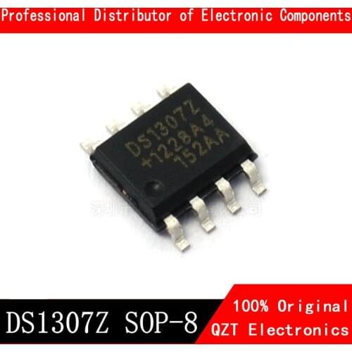 10pcs/lot DS1307Z SOP-8 DS1307ZN DS1307 DS1307N 1307 SOP8 SMD New and Original IC Chipset
