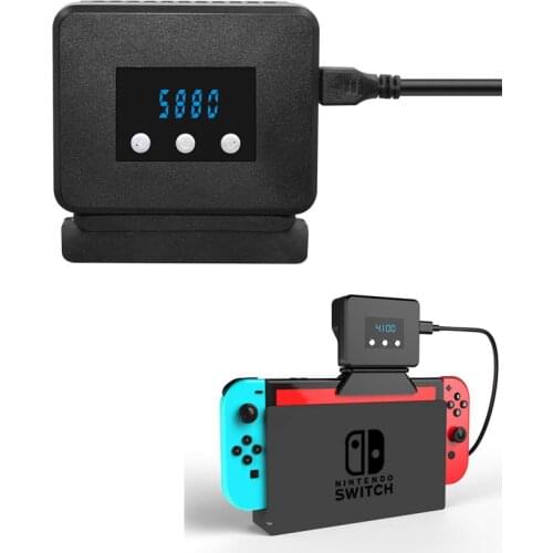 Nintend Switch Radiator Base Cooling Fan Cooler With Temperature Display for Nintendo Switch Nintendoswitch Console Heat Sink