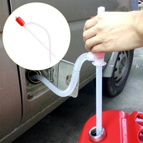 Pump Transfer Hand Fuel Oil Sucker Liquid Truck Diesel Manual Siphon Suction Water Liquid Pump Car Hand Oil Gas Syphon 20Dev19
