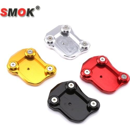 SMOK Motorcycle Kickstand Foot Side Stand Enlarger Extension Pad Support Plate For Honda CB650F CBR650F 2014 2015 2016 2017 2018