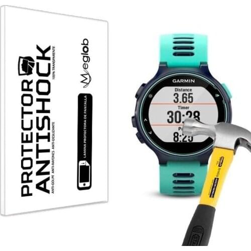 Screen protector Anti-Shock Anti-scratch Anti-Shatter compatible with Garmin Forerunner 735XT