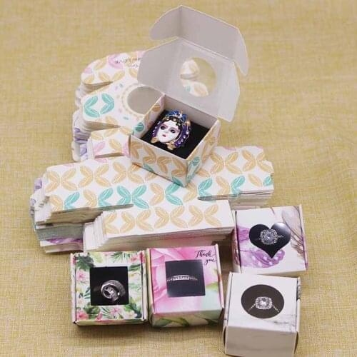 20pc PVC Window Christmas Candy Brown Gift Packaging Box For Wedding\Candy\Crafts\Cake\Handmade Soap Packing Gift Boxes