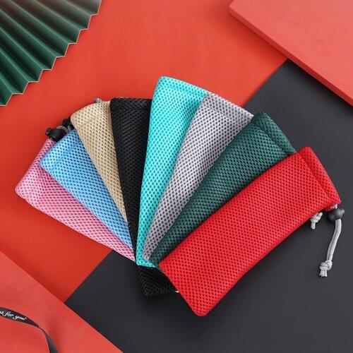 200Pcs/Lot Portable DrawstringTableware Bag Straws Bag Kitchen Accessories Students Household Utensils Dinnerware Storage Bag