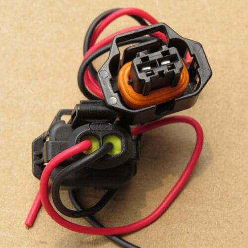 2PINS 3pins For Bosch Diesel Rail Injector Plug Connector Wiring Harness Plug