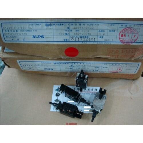 5pcs/lot Original Japanese ALPS SDDF-2 TV-8 chassis switch 2 feet 8A / 128A250V
