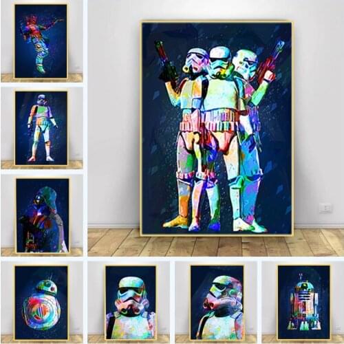 5D Diamond Painting Star Wars Darth Vader Master Yoda Poster Cross Stitch Kit Mosaic Art Diamond Embroidery Home Decoration Gift