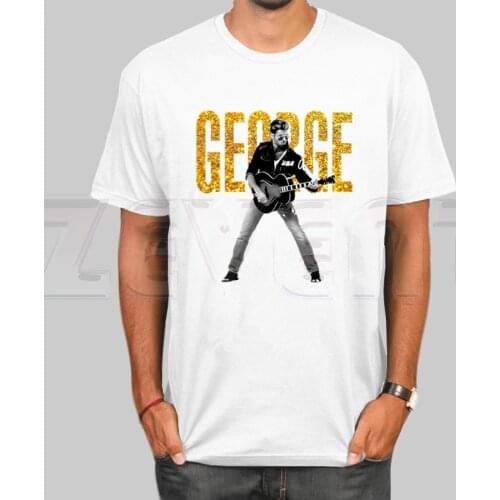 George Michael Choose Life Tshirts Men Fashion Summer T-shirts T Shirt Hip Hop Girl Printed Top Tees Streetwear Harajuku Funny