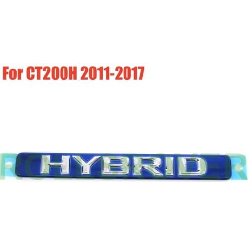 ROLLSROVER Rear Trunk HYBRID Nameplate Trim Emblem Badge For CT200H 2011-2017 OEM 75473-76010