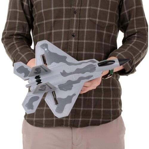 GOOLRC RTF FX822 RC Airplane F-22 Raptor Model Airplane 2CH EPP 2.4G Fixed-wing Toys For Boy Gift