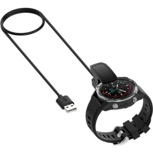 HX6A USB Charger Dock Station Clip Cradle Cable Line for -Garmin Descent Mk2 Mk2i