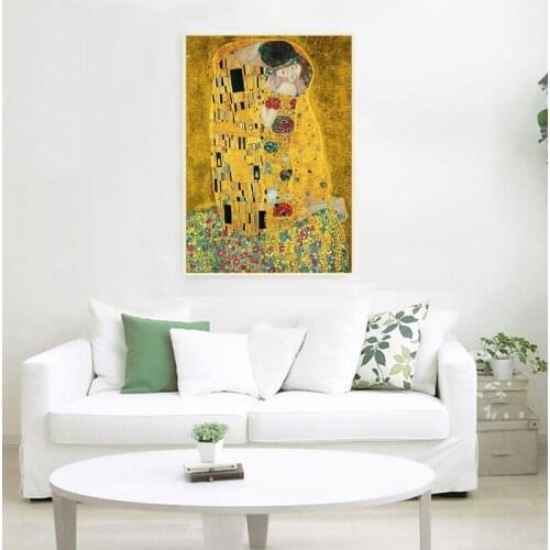 Gustav Klimt Canvas Print Painting Retro Famous Poster Home Decoration Hd Print Wall Art Unframed Picture For Living Room