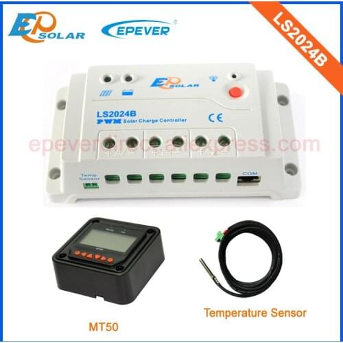 LS2024B 20A 20amps EPEVER Solar Battery Charger Controller 24V 12V battery MT50 remote meter EP PWM series products