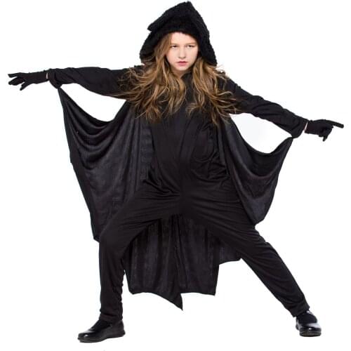 Halloween Costume for Kids Cosplay Bat Costume Animal Jumpsuit Costume Girl Halloween Costume Ladies Party Costume 2021