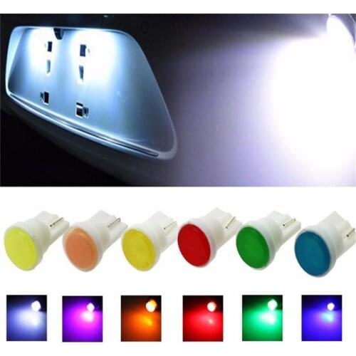 1Pcs 12V T10 W5W Cold White LED Car Side Wedge Reading Light Bulb Auto Light-emitting Diode Width Turn Signal Lamp Taillight