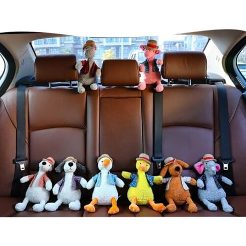 Bamboo Charcoal Air Purifying Bags Stuffed Animals Cute Doll Ornaments Odor Eliminator Car Closet Basement Vehicle