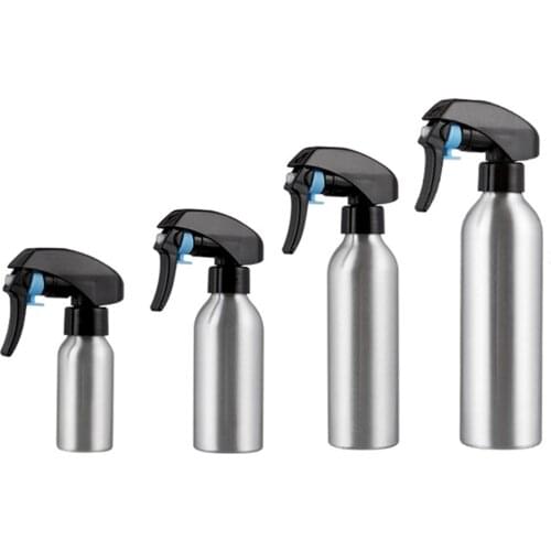 1PC 50/100/150/250ml Metal Refillable Bottles Sprayer Aluminum Spray Bottle Hairdressing Water Sprayer Hair Styling Tool