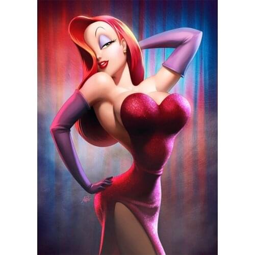 New 5D Diy Diamond Painting Cartoon Girl Mosaic Needlework Embroidery with Rhinestones dmc Diamond Cross Stitch Home Decor Craft