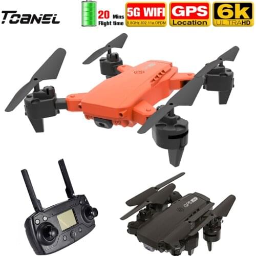 New K68 Drone With GPS 4K HD Air Selfie 5G Dual Camera Quadcopter Long Endurance Remote Control Airplane Foldable Lifting Drone