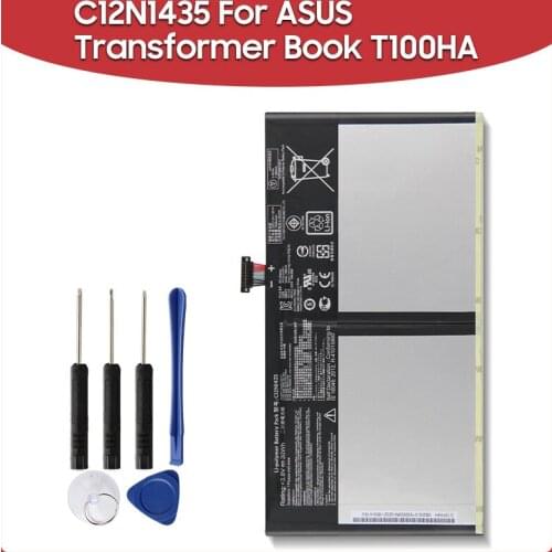 Original Replacement Battery 7896mAh C12N1435 For ASUS Transformer Book T100HA Tablet Batteries