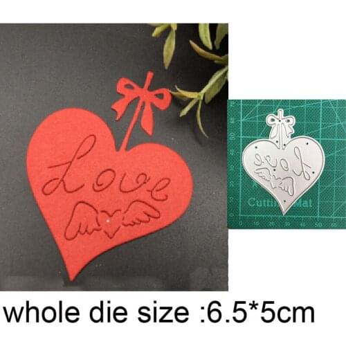 Heart Ornament Frame Metal Cutting Dies for DIY Scrapbooking Paper and Card Making Decorative Embossing Die Cut Craft dies