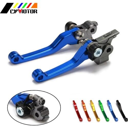 Motorcycle CNC Pivot Brake Clutch Levers For HUSQVARNA TC125 TC250 2014-2016 FC250 FC300 FC350 FC400 FC450 TE125 2016-2019 2020