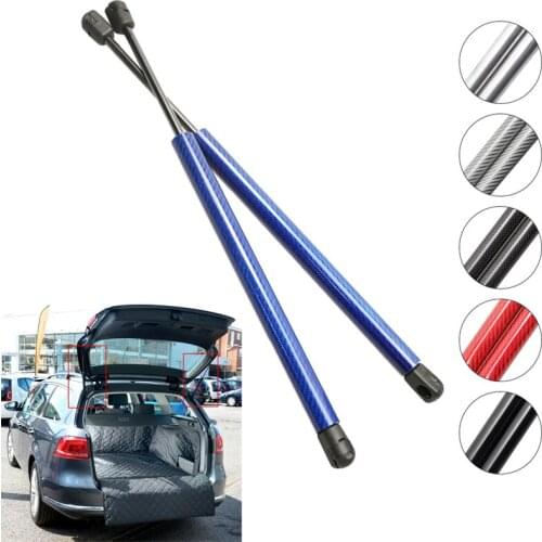 Carbon fiber for Volkswagen Passat (B7) estate/wagon 2010-2015 Rear Trunk Tailgate Lift Supports Gas Struts springs dampers