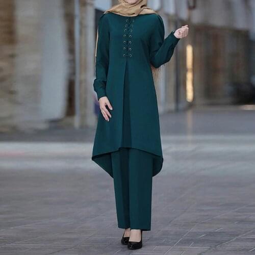 Ladies retro elegant two-piece set 2020 new