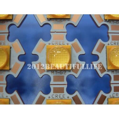 5 X CREE MT-G2 MTG2 18W Warm White Led with 20mm Copper PCB Custom ordered CREE Led