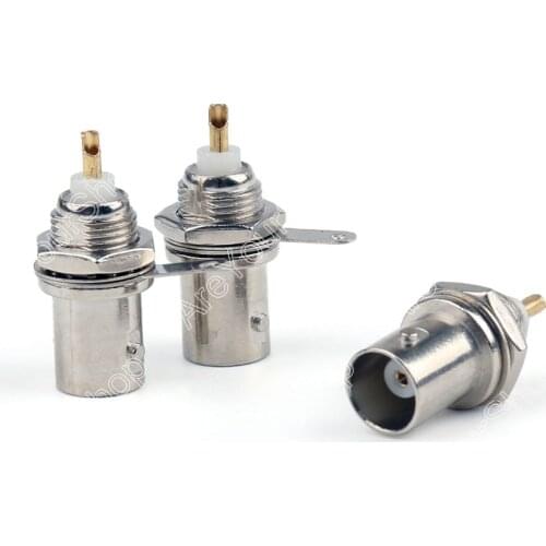 Areyourshop 40 PCS BNC Connectors Female Chassis Panel Mount Monitor Accessories