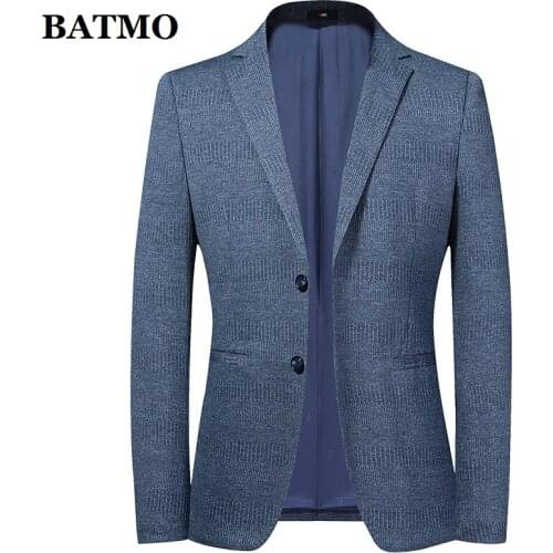 BATMO 2020 new arrival spring casual blazer men,mens casual jackets,plus-size M-4XL 2027