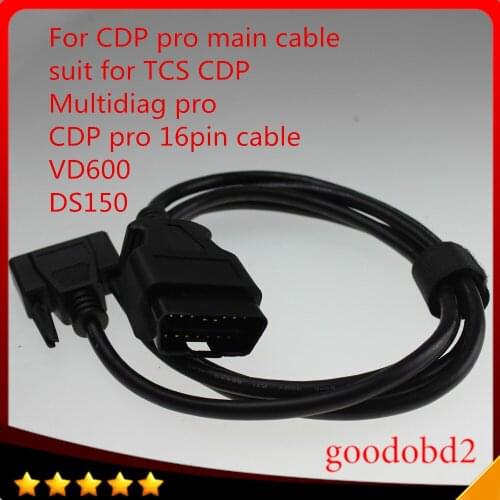 For CDP PRO obd2 16pin main cable multidiag pro VD600 cdp+ cdp bluetooth OBDii 16 pin diagnostic tool car cables Multidiag pro