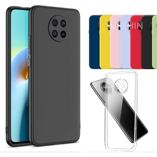 Soft Case For Xiaomi Redmi Note9T Cover 9 T Transparent Funda Purple Red Shockproof Women Silicone Cover For Redmi NOTE9T Case