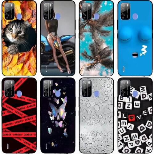New TPU Silicon Coque Case for ITEL VISION 1 PRO Anti Skid Full Protective Cover for Itel Vision 1 Pro