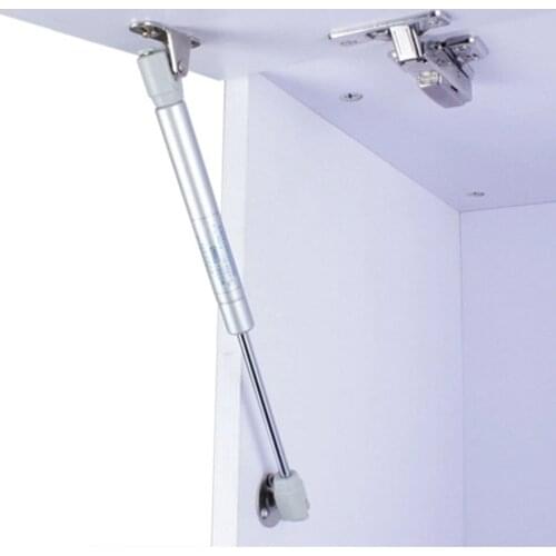 Furniture Cabinet Support Rod 80N/100N Hydraulic Pneumatic Gas Support Rod Aluminum Small Tatami Door Buffer Telescopic Rod