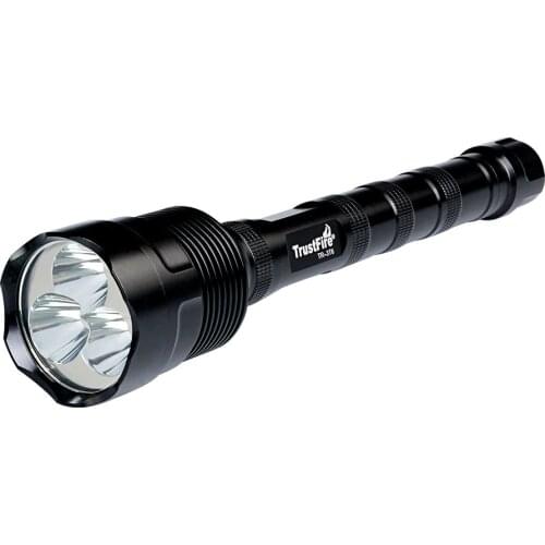 Original TrustFire( 3T6 TR-3T6) LED Flashlight Super Bright 3800 Lumens 5 Light Modes Large Tactical Torch (2x18650 / 3x18650 )