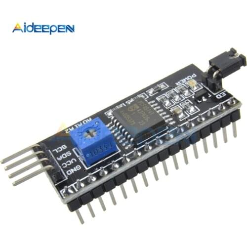 PCF8574T PCF8574 IIC/I2C / Interface LCD 1602 2004 LCD Adapter Plate Converter Module for Arduino