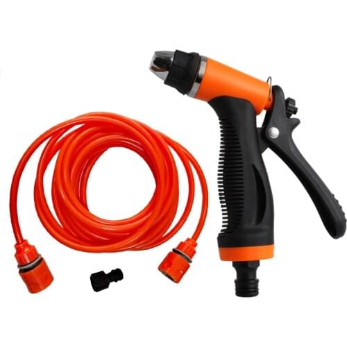 Car High Pressure Water Spray Gun Copper Nozzle Garden with 20ft Hose Pipe for Lawn Car Wash