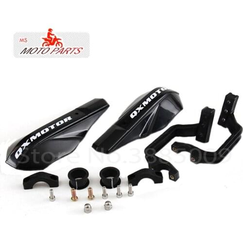 Handle bar Brush Bar Hand Guards Handguard Protector Protection Plastic 22mm 28mm Black Racing Pit Bike Street Bike Motorcycle