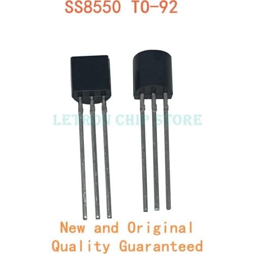100PCS SS8550 TO-92 SS8050D TO92 TRANSISTOR new and original IC Chipset