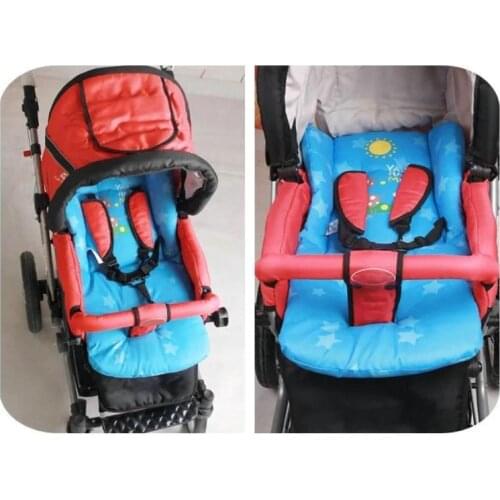 Universal Baby Stroller Cushion Soft Kids Children Cart Seat Cushion Pushchair Cotton Thick Chair Mat Baby Car Pram Pad for0-36M