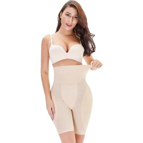 Women Butt Lifter Shapewear Waist Tummy Control Body Underwear Shaper Pad Control Panties Fake Buttocks Lingerie Thigh Slim 1902