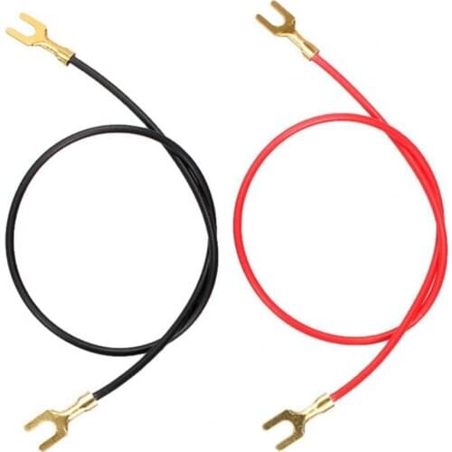 10Pcs Test Wire Cultivate Interest Copper U-shaped Fork Wire Tool for Physical Experiments