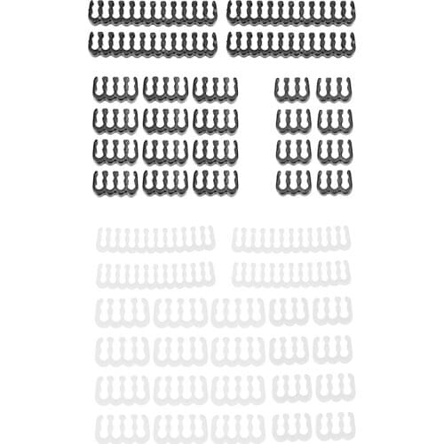 24PCS/Lot PC Cable Comb Motherboard 24Pin 8Pin 6Pin Cable Comb for Computer Gesleeved Up to 3.4 mm