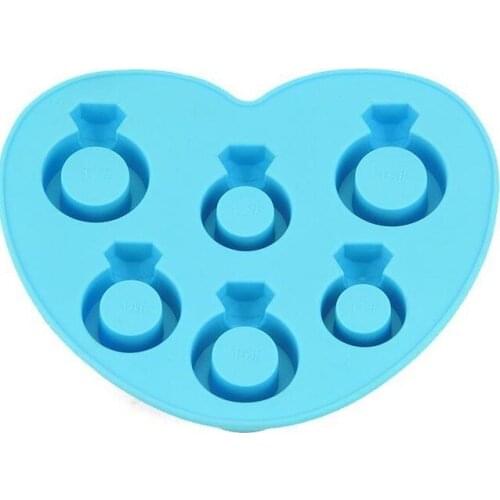 6 cavity Doraemon mold handmade soap candle mold Chocolate Fondant cake mould Baking mold DIY tools