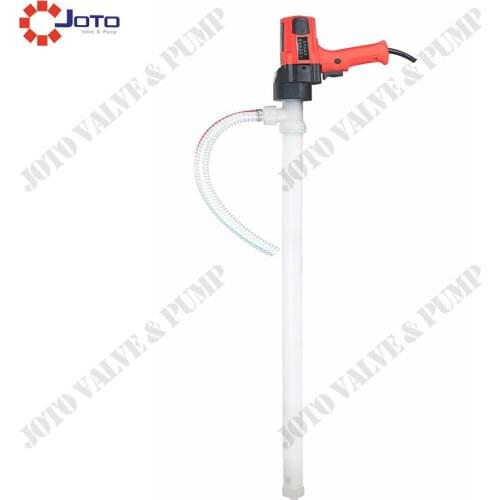 800W D70 PVDF Material Pipe Acid Resistance Chemical Drum Pump